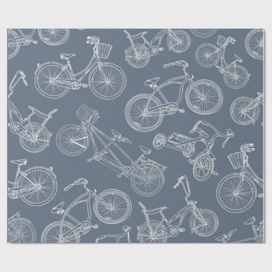 Fietsenpakpapier Cadeaupapier (Vlak)