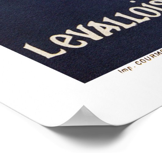 fietsenPoster - Cycli Sirius - naar grijs Poster (Hoek)