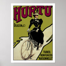 fietsenPoster: Hurtu-fietsen