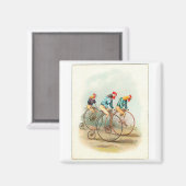 fietsenPoster, Pennyfarding Roosters Magneet (Voorkant / Achterkant)