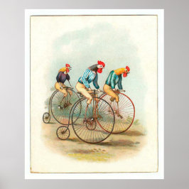 fietsenPoster, Pennyfarding Roosters Poster