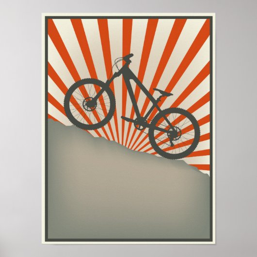 fietsenposter poster (Voorkant)