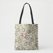 Fietsenreis Tote Bag (Voorkant)