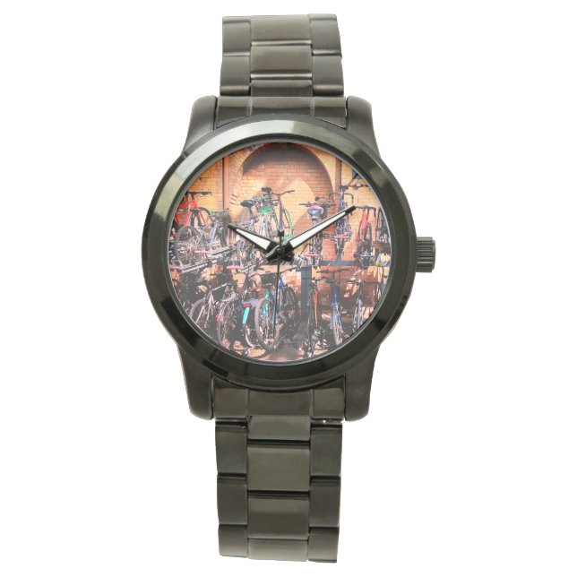 Fietsenrekken Horloge (Voorkant)