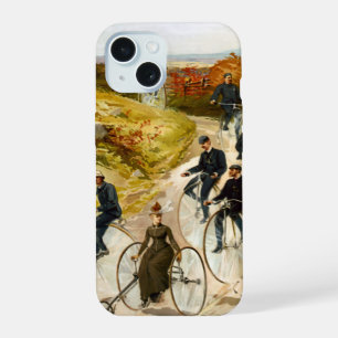 fietsenrij in het land iPhone 15 hoesje