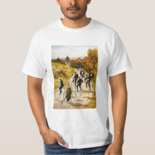  fietsenrij in het land t-shirt