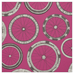 fietsenroze stof