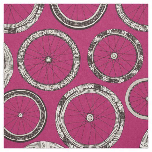 fietsenroze stof (Swatch)