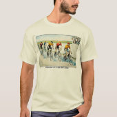  fietsenShirt :Wielmannen T-shirt (Voorkant)