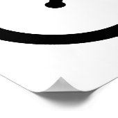 fietsensilhouet poster (Hoek)