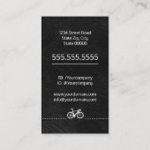 Fietsenspecialist Visitekaartje (Achterkant)