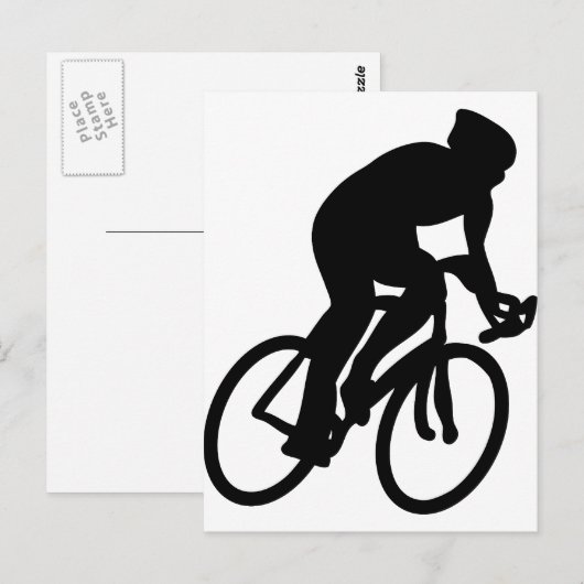 fietsensport in frankrijk briefkaart (Voorkant / Achterkant)