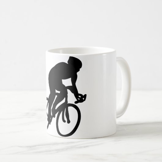 fietsensport in frankrijk koffiemok (Voorkant rechts)