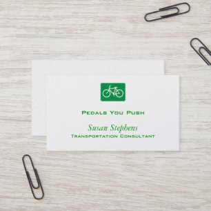 Fietsensymbool Visitekaartje