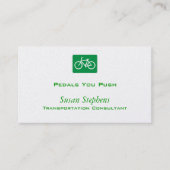 Fietsensymbool Visitekaartje (Voorkant)