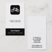 Fietsensymbool Visitekaartje (Voorkant / Achterkant)