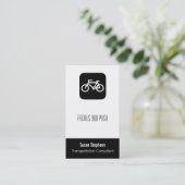 Fietsensymbool Visitekaartje (Staand voorkant)