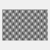 Fietsenthema Roze Paars grijs Inpakpapier Vel (Voorkant 3)