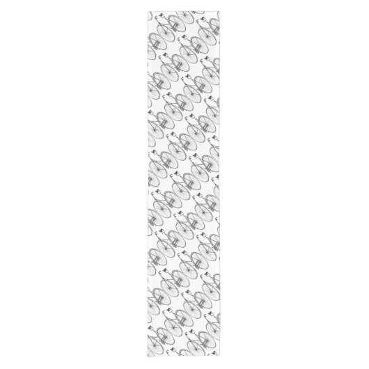  fietsenvector  1900 korte tafelloper (Voorkant)