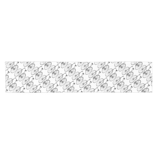  fietsenvector  1900 korte tafelloper (Horizontaal)