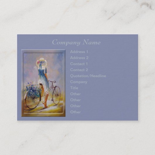  fietsenVisitekaartje Visitekaartje (Voorkant)