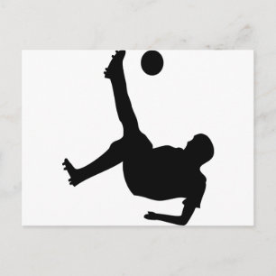 fietsenvoetballer briefkaart