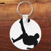 fietsenvoetballer sleutelhanger (Voorkant)