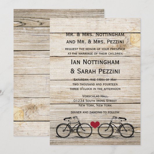  fietsenweddenschappen kaart (Voorkant / Achterkant)