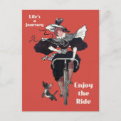  fietsenweduwenweduwnaar briefkaart (Voorkant)