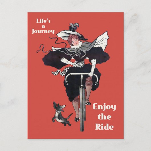  fietsenweduwenweduwnaar briefkaart (Voorkant)