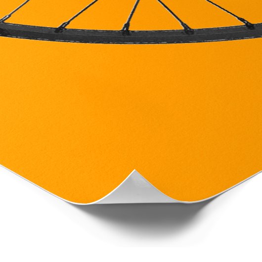 fietsenwiel poster (Hoek)