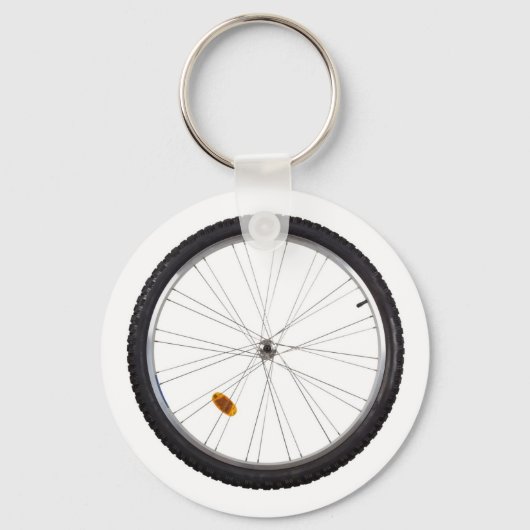 Fietsenwiel Sleutelhanger (Voorkant)