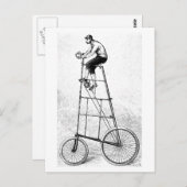 fietsenwieltjes voor fietssport briefkaart (Voorkant / Achterkant)