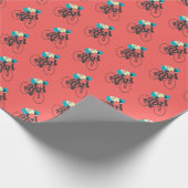 Fietser #2 cadeaupapier (Hoek)
