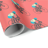 Fietser #2 cadeaupapier (Rol Hoek)