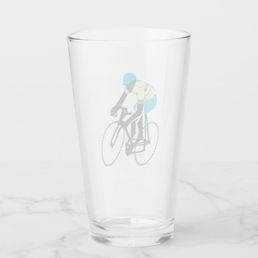 Fietser #2 glas (Achterkant)