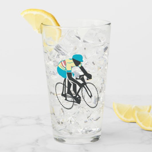 Fietser #2 glas (Voorkant ijs)