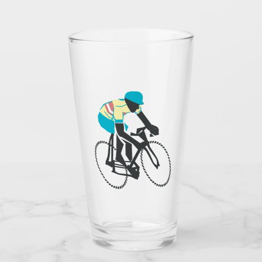 Fietser #2 glas (Voorkant)