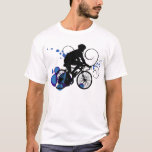 Fietser - Blauw T-shirt<br><div class="desc">Bike</div>
