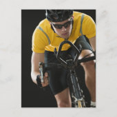 Fietser Briefkaart (Voorkant)