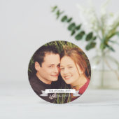 Fietser Bruiloft Thema Opslaan van de Datum Save The Date (Staand voorkant)