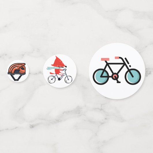 Fietser Confetti (Achterkanten)