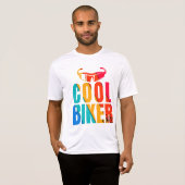 Fietser Fiets Koel Fietsen T-shirt (Voorkant volledig)