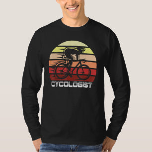 Fietser Fiets Wielrenner Fietspad Weg Wielrijder T-shirt