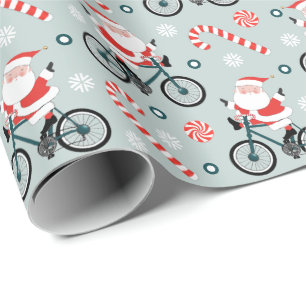 Fietser Fietsen Vakantie Gift Cadeaupapier