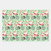 Fietser Fietsen Vakantie Gift Inpakpapier Vel (Voorkant)