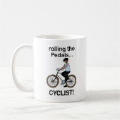 Fietser Fietsen Wielrenner Koffiemok (Links)