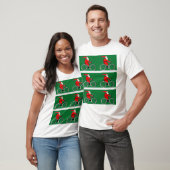 Fietser Fietst Fiets Rijdt Kerstmis T-shirt (Unisex)