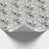 Fietser Fietsvakantie Cadeau Cadeaupapier (Hoek)
