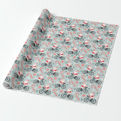 Fietser Fietsvakantie Cadeau Cadeaupapier (Uitgerold)
